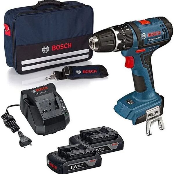 bosch gsb 18-2 li trapano avvitatore a percussione 18v