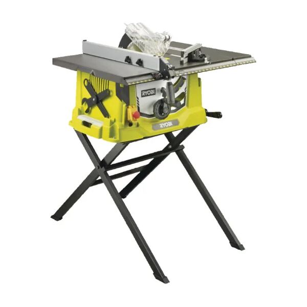 ryobi banco sega elettrica 1800 watt con prolunghe e gambe retrattili