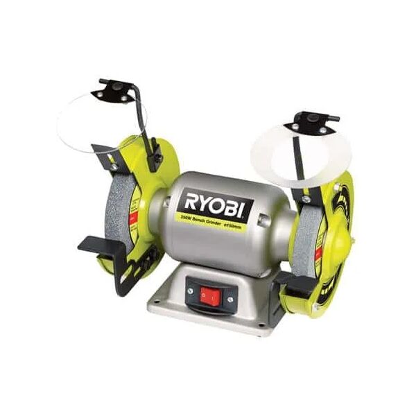 ryobi mola smerigliatrice e levigatrice a nastro da banco con motore ad induzione 250w