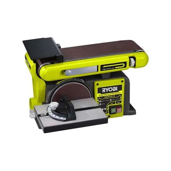 ryobi - levigatrice a nastro e a disco fissa 370 w Ø 150 mm 492 rpm - rbds4601g