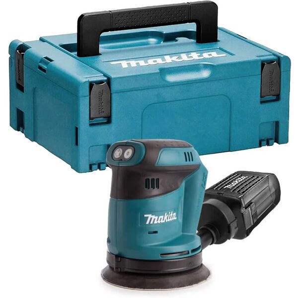 makita bo180zj levigatrice eccentrica Ø125 mm 18v li-ion (solo macchina) - en coffretf makpac