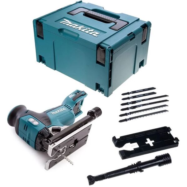 makita djv 181 zj 18 v li-ion scie sauteuse sans fil + coffret de transport makpac - sans batterie, sans chargeur