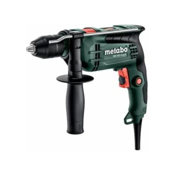 metabo sbe 650 set trapano a percussione a batteria impuls - mandrino autoserrante