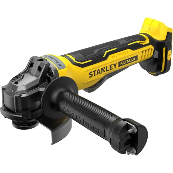 stanley fatmax sfmcg700b-xj smerigliatrice angolare brushless v20 18v unità senza batteria e caricabatterie, in scatola di cartone