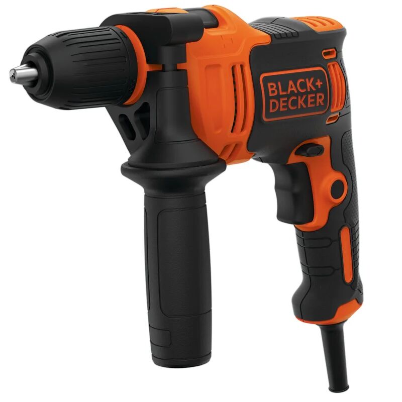 black & decker trapano a percussione  beh550k 550 w