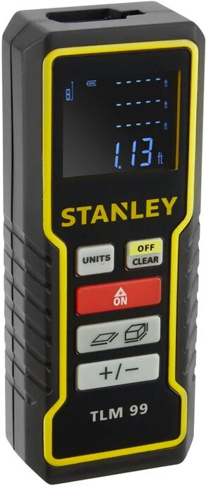 stanley misuratore laser classe 2  tlm99 distanza max 30 m