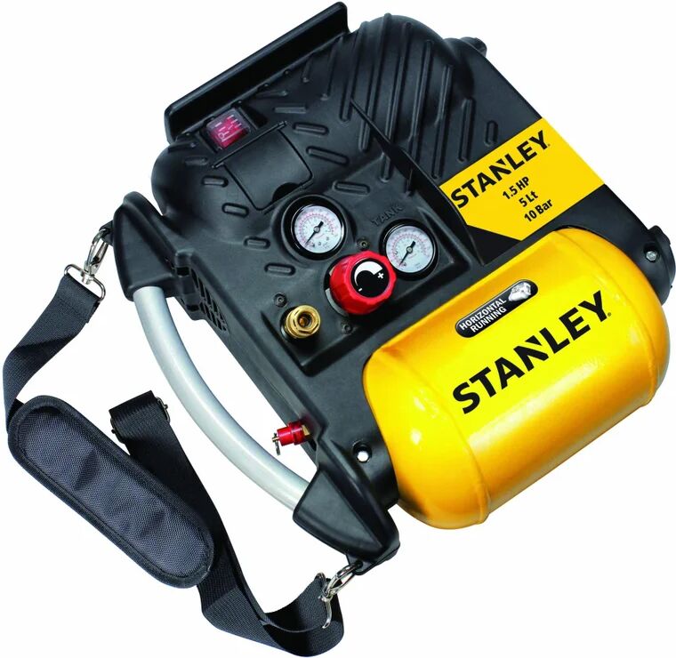 stanley compressore  dn 200/10/5, 1.5 hp, 10 bar, 5 litri