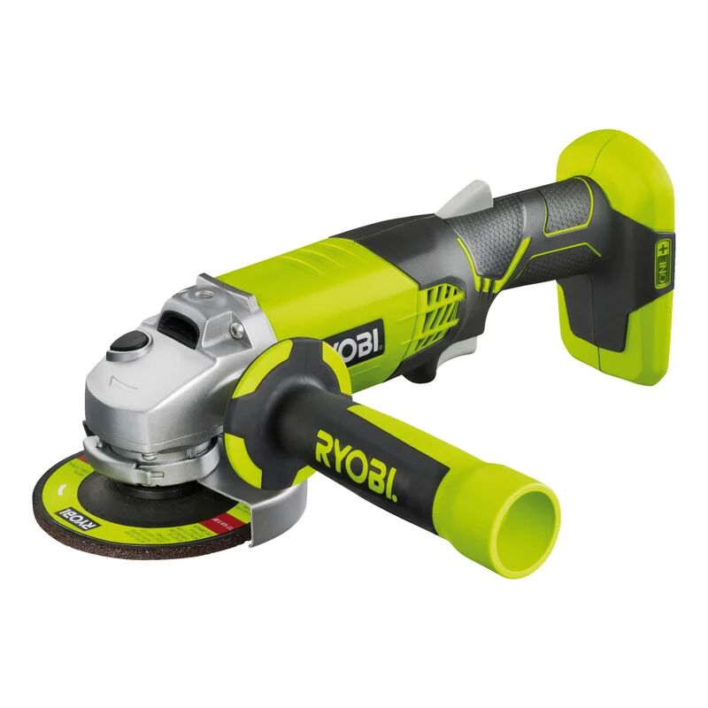 ryobi smerigliatrice angolare a batteria litio (li-ion)  r18ag-0 , 18 v Ø 115 mm, 0 ah, senza batteria