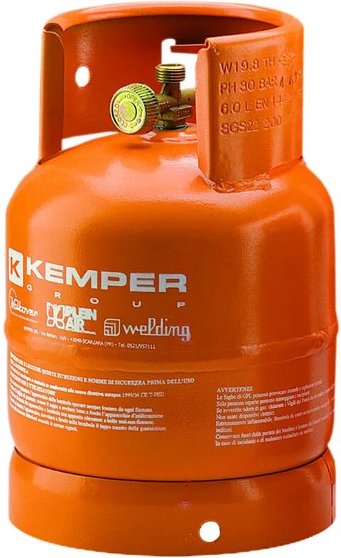 kemper bombola a gas propano  3 l