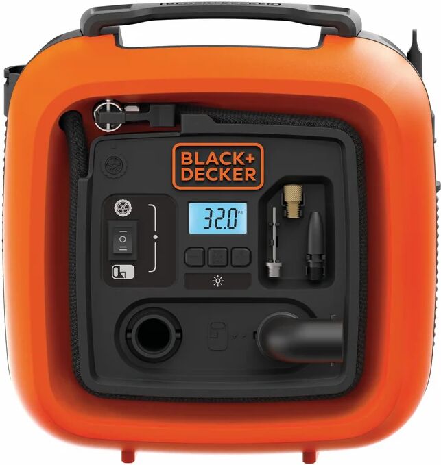 black & decker minicompressore per il tempo libero  11 bar