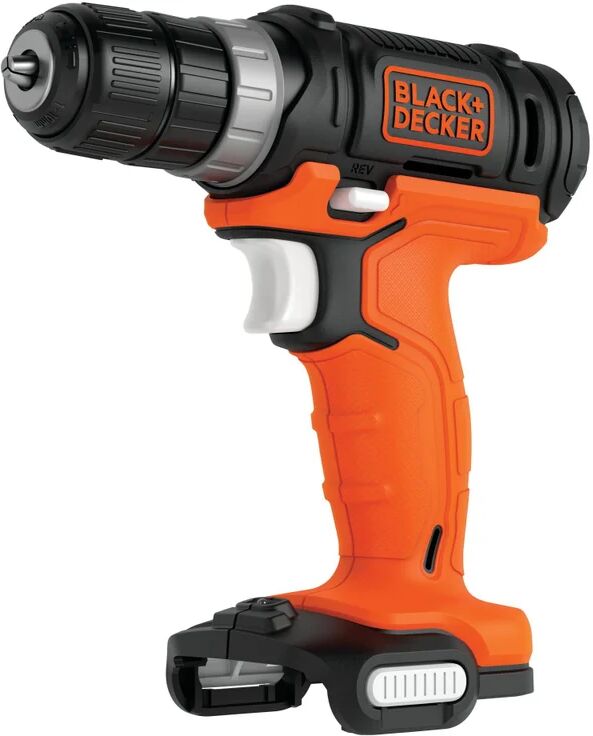 black & decker trapano avvitatore a batteria  bdcdd12n-xj 12 v, batteria non inclusa