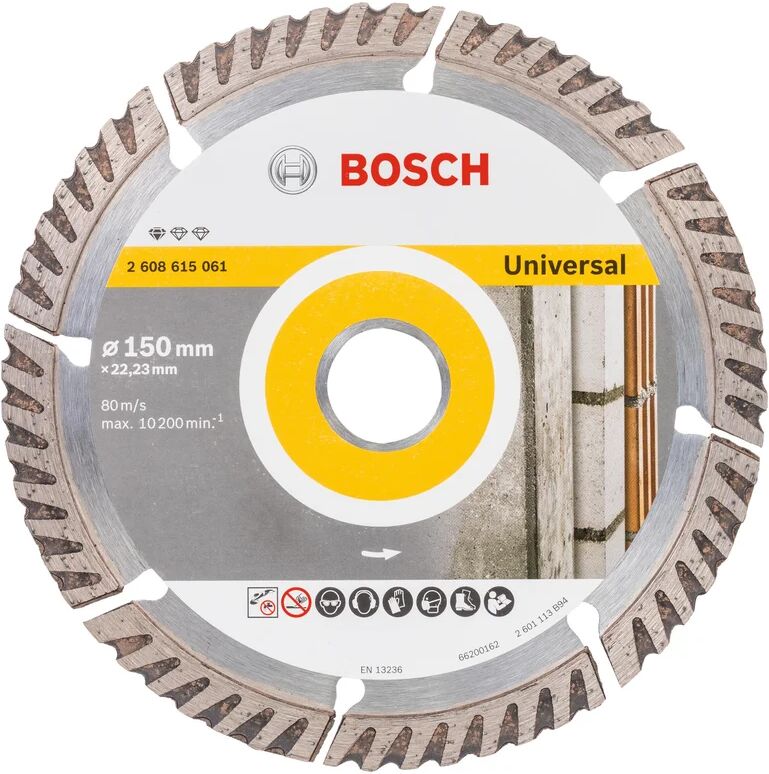 bosch disco da taglio segmentato  Ø150.0x22.23mm