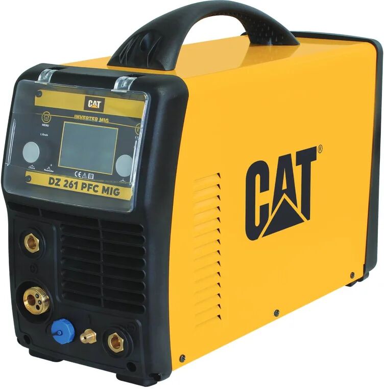 caterpillar saldatrice inverter  dz 261 mma, mig-mag, tig 200 a 7300 w