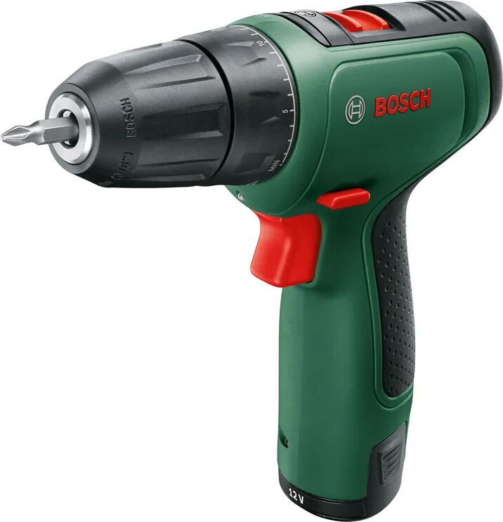 bosch trapano a percussione a batteria  easydrill 1200 12 v, 1.5 ah, 1 batteria con valigetta