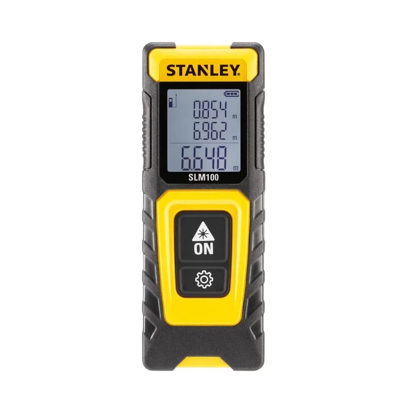stanley misuratore laser classe 2  slm100 distanza max 30 m