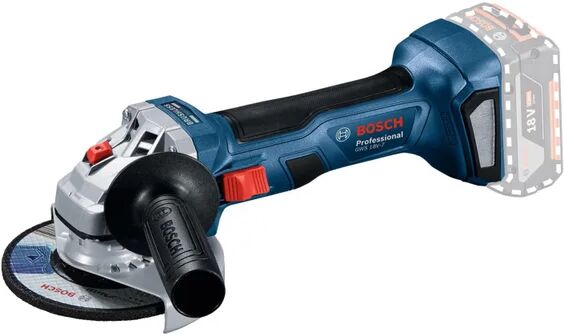 bosch smerigliatrice angolare a batteria litio  gws 18v-7 , 18 v Ø 125 mm, 0 ah, senza batteria