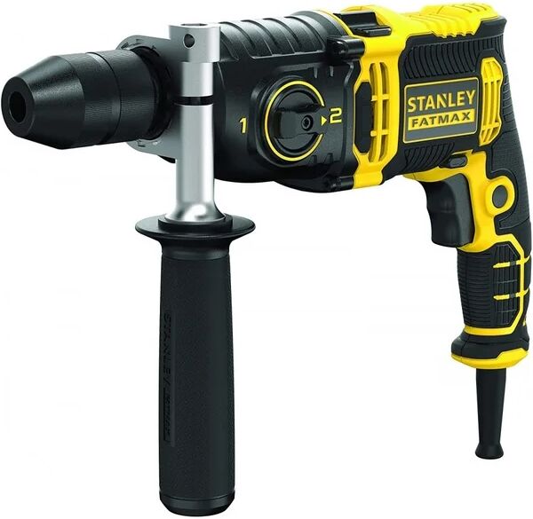 stanley trapano a percussione 850w coppia 45nm impugnatura laterale  fatmax impact case