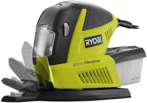 ryobi levigatrice multiuso 170w 3 plator.