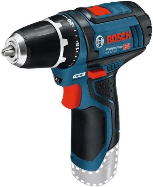 bosch drill batteria gsr 12v-15   senza batteria senza caricabatterie