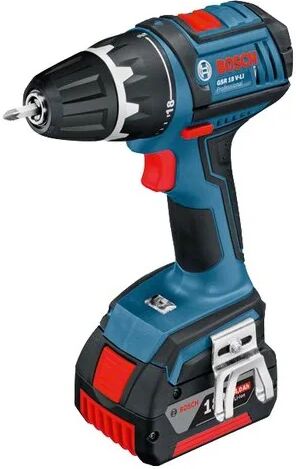 bosch trapano avvitatore 18,0 v litio 4 ah gsr18v