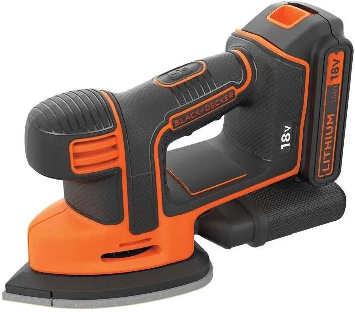 black & decker levigatrice topo 18 v