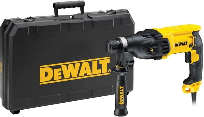 dewalt tassellatore sds-plus, 3 modalità, 800 w, potenza 2.6j mod. d25133k-qs