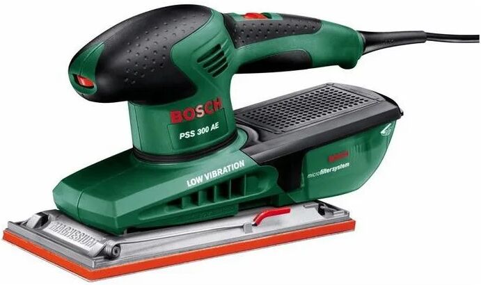 bosch - levigatrice vibrante 250w - pss 300ae