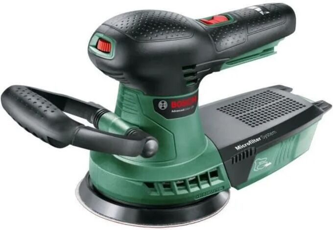 bosch advanced orbit 18 ponceuse excentrique sans-fil 18 v + papier abrasif - sans batterie ni chargeur