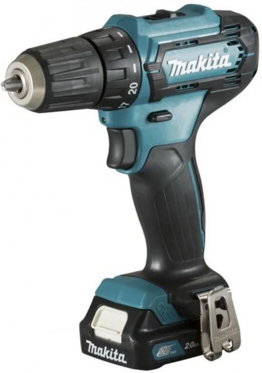 makita drill batteria 12v drf333dsae   2x batteria 2.0 ah