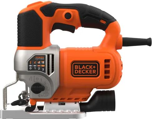 black & decker bes610k, sega a gattuccio 650w, 19 mm, include custodia per il trasporto