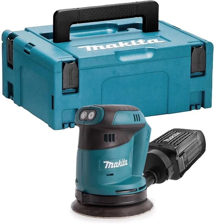 makita bo180zj levigatrice eccentrica Ø125 mm 18v li-ion (solo macchina) - en coffretf makpac