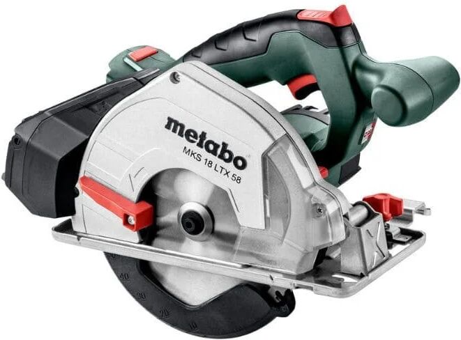 metabo seghetto 18 v mks 18 ltx 58 - pick+mix (senza batteria), valigetta x