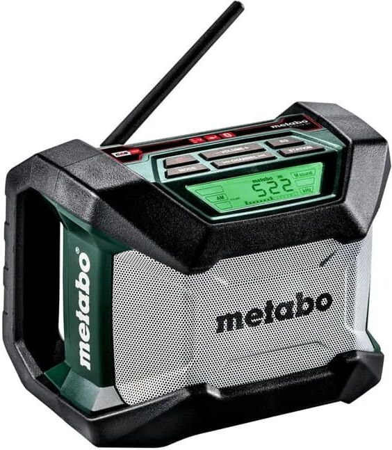 metabo caricabatterie radio 12-18 vr 12-18 bt - pick+mix (senza batteria)