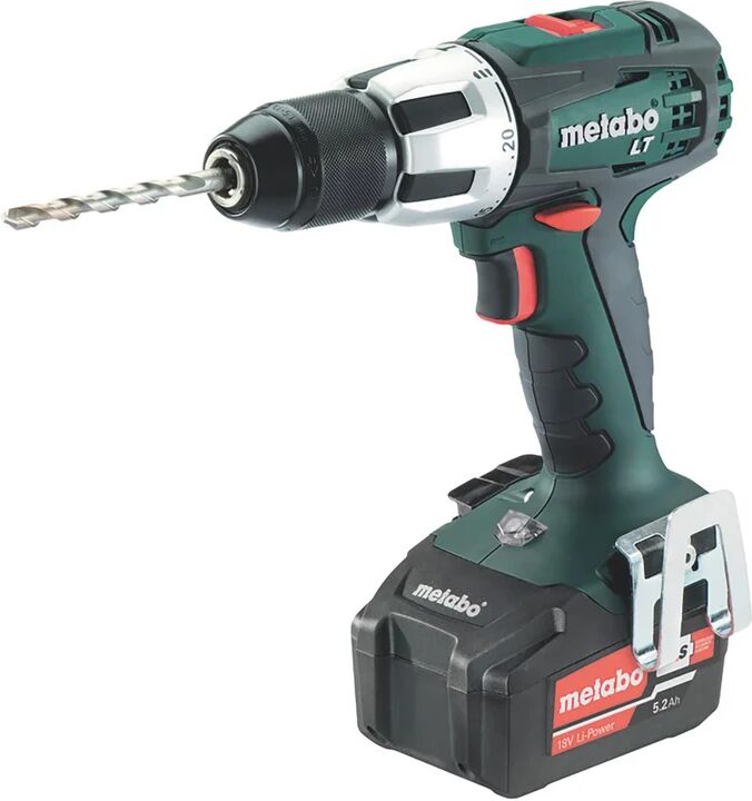 Metabo Trapano a percussione a batteria  SB 18 LT 18 V, 5.2 Ah, 2 batterie