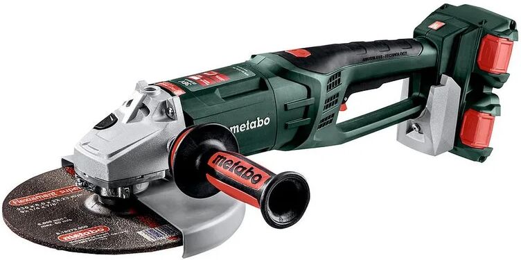 Metabo Smerigliatrice 230 mm 36-18 V WPB 36-18 LTX BL 230 - Pick+Mix (senza batteria), valigetta x