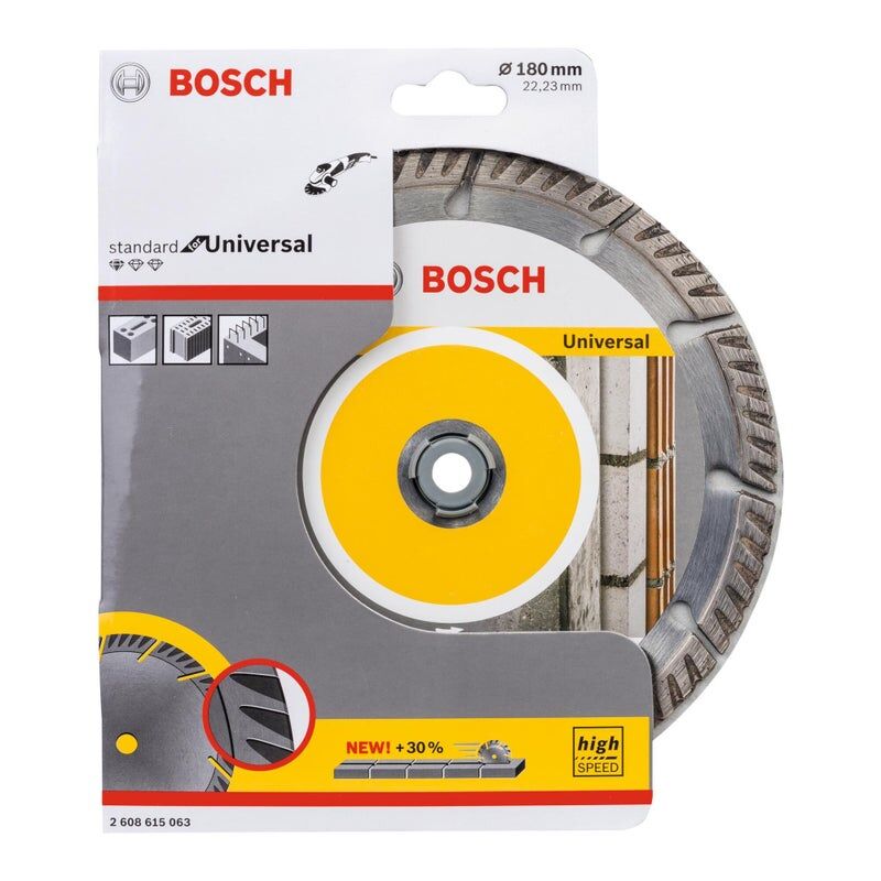 Bosch Disco diamantato con corona continua segmentato Ø 180 mm