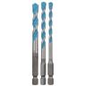 Bosch Set da trapano multiuso Set robusto linea Hex-9 Multi Costruzione. 3 pezzi. 5 - 8 mm