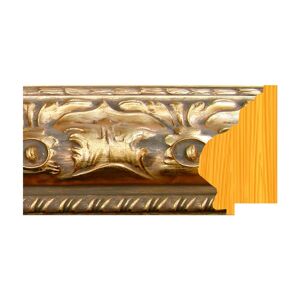 Leroy Merlin Asta per cornice Zara in legno rilievo oro 7.9 cm