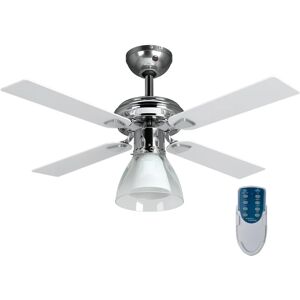 Inspire Ventilatore da soffitto Majuro, bianco, D. 106 cm