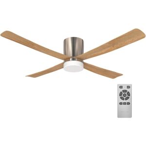 SULION Ventilatore da soffitto ipanema MAD, marrone, Ø 132 cm, CCT,