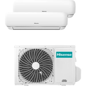 Hisense Condizionatore a muro multisplit  MINIMINI Apple Pie 9 + 12 BTU classe A++