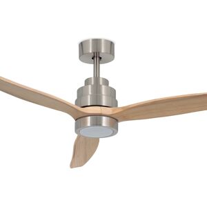 Zephir Ventilatore da soffitto Rosignano, noce chiaro, Ø 132 cm,