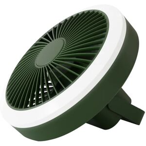 SULION Ventilatore da soffitto Port wally, verde, Ø 18 cm,