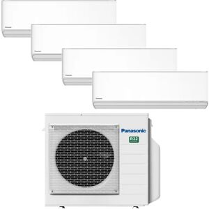 Panasonic Condizionatore a muro multisplit  QUADRI ETHEREA  WIFI NANOEX 9+9+9+12 BTU classe A++