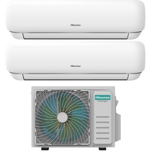 Hisense Condizionatore a muro multisplit  Dual Mini Apple Pro 9 + 12 BTU classe A++