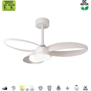 MANTRA Ventilatore da soffitto USHUAIA, bianco, Ø 92.6 cm, CCT, dimmerabile,