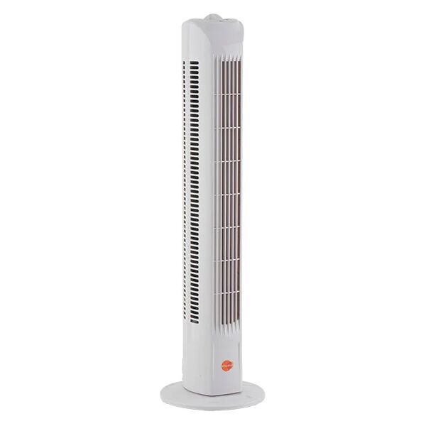 equation ventilatore a colonna  torre bianco 45 w h 77 cm