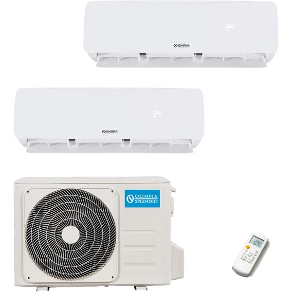 olimpia splendid condizionatore a muro multisplit  aryal s2 e dual inverter 14 9+12 btu classe a++