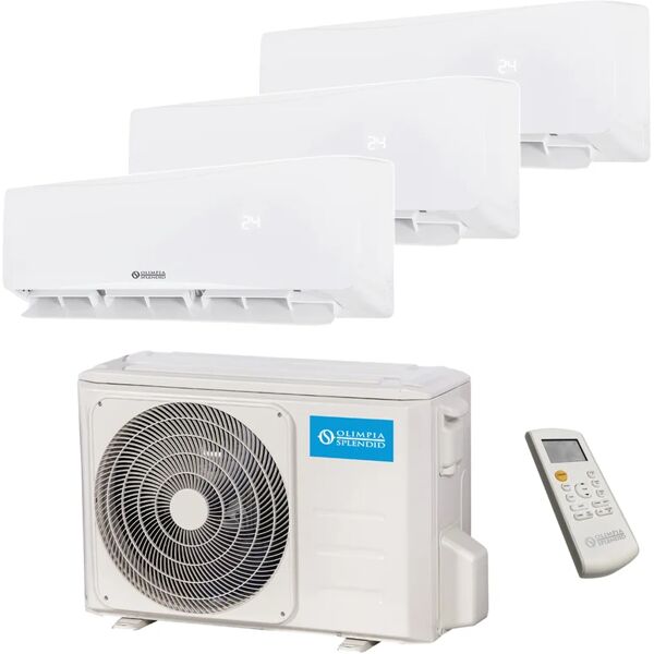 olimpia splendid condizionatore a muro multisplit  aryal s2 trial 21 9+9+12 btu classe a++