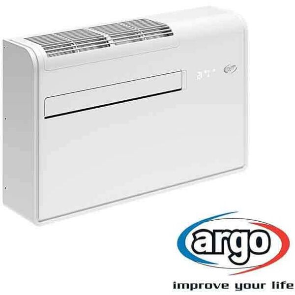 argo apollo 12 hp , condizionatore senza unità esterna, 2,35 kw, pompa di calore, r32, bianco